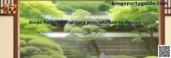 Guía visual de Bingo Party tutorial para principiantes en México